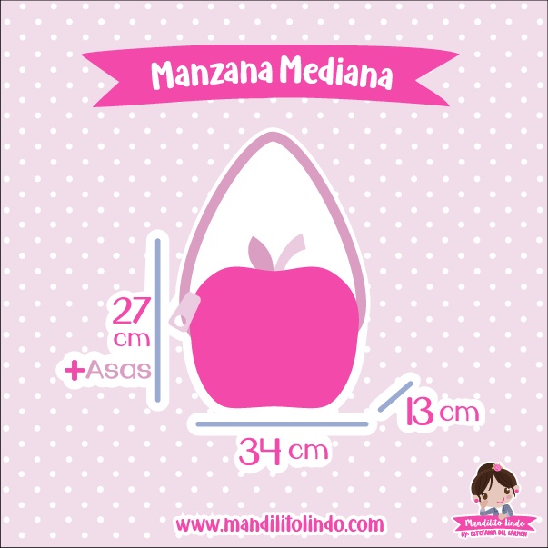 Bolsa Manzana Mediana - Image 3