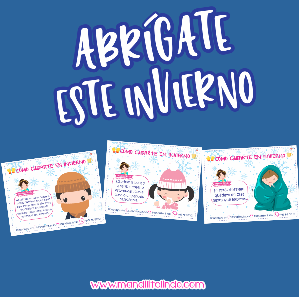 Material didáctico - abrígate este invierno