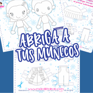 Material didáctico - abriga a tus muñecos