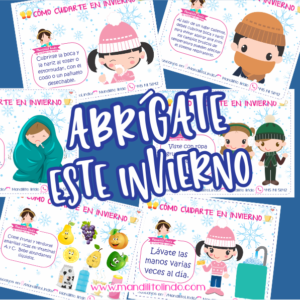 Material didáctico - abrígate este invierno