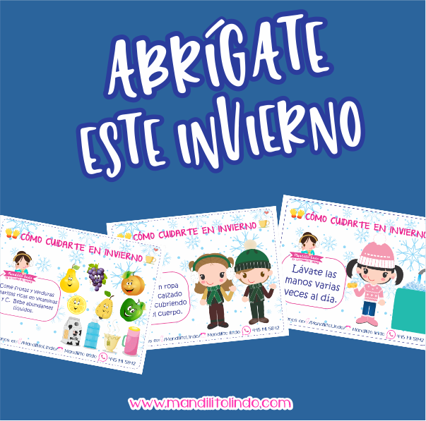 Material didáctico - abrígate este invierno