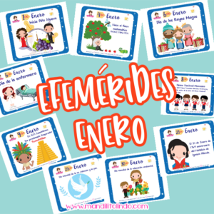 Material didáctico - efemérides enero