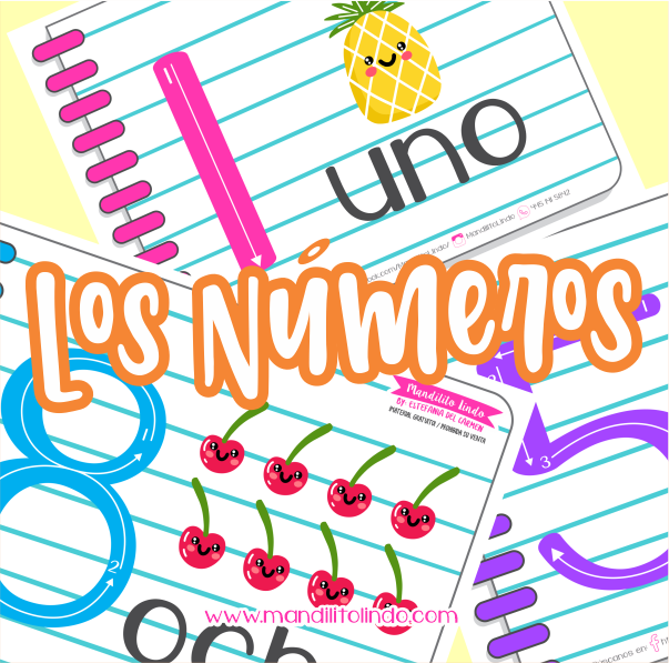 Material didáctico - los números