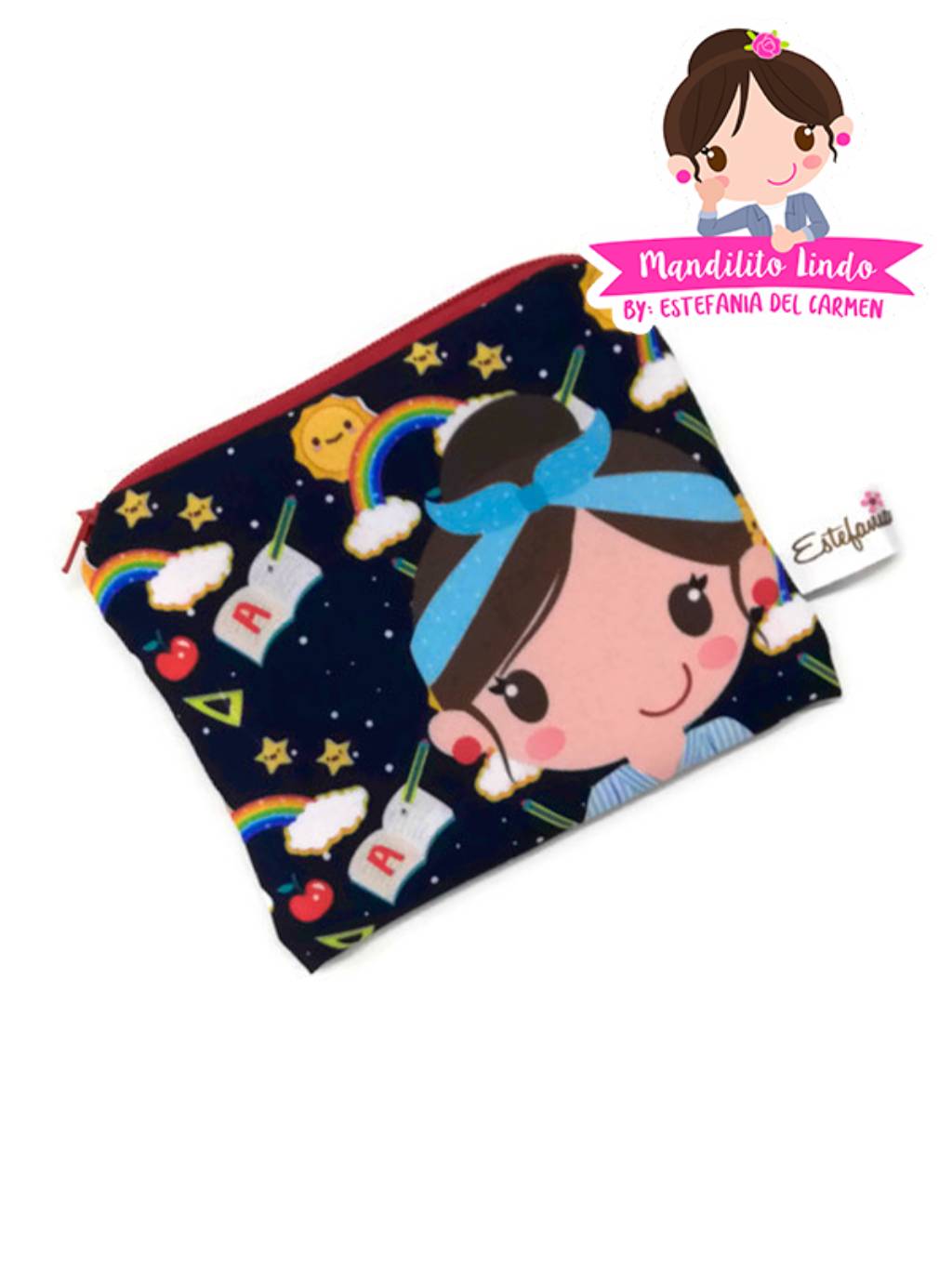 Monedero - Libretas y arcoíris