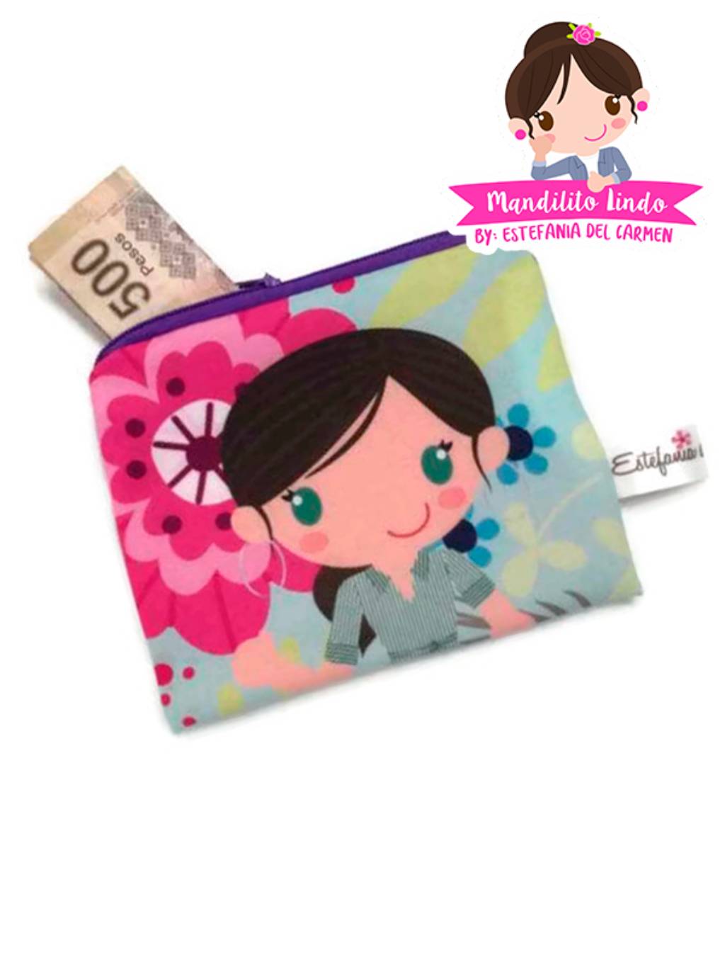Monedero - Flores
