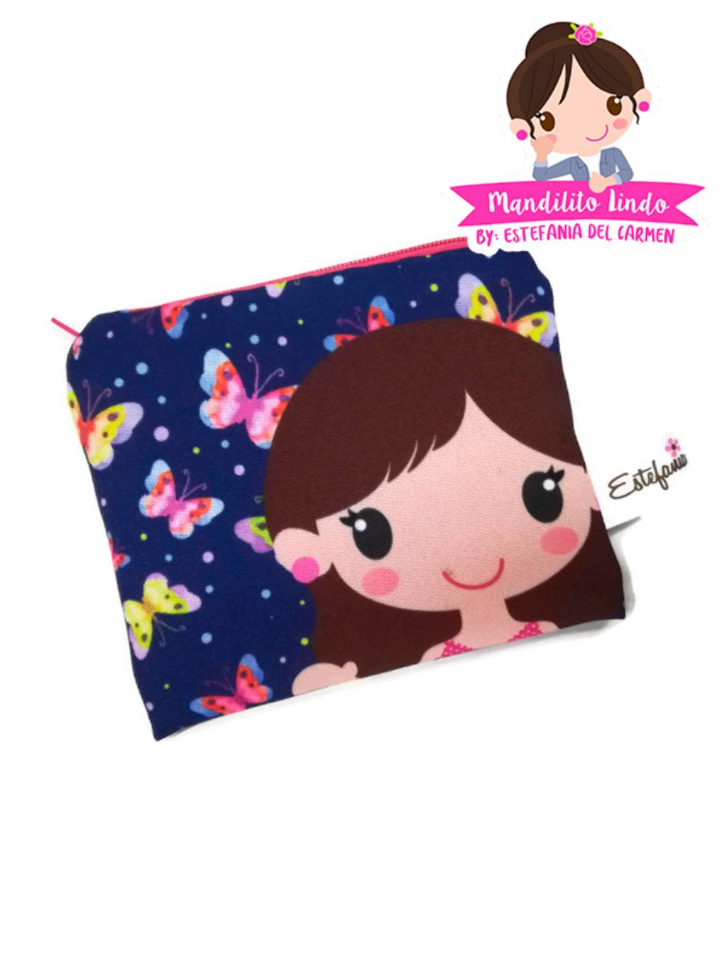 Monedero - mariposas