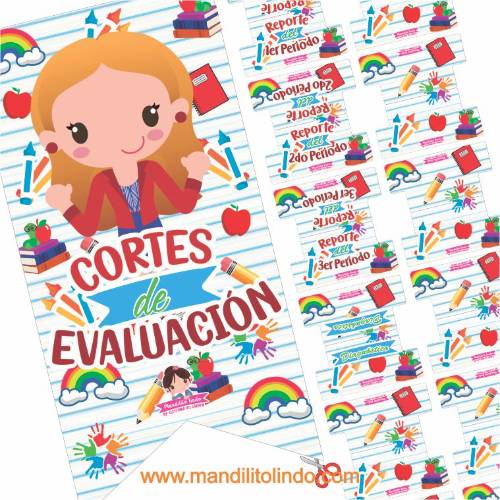Material didáctico educadora - cortes de evaluación