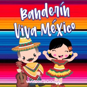 Banderín - Viva México