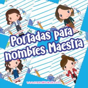 Material descargable - portadas para nombres