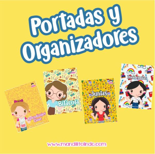 Material descargable - portadas y organizadores