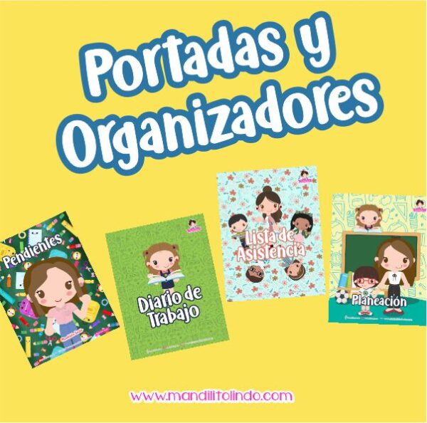 Material descargable - portadas y organizadores