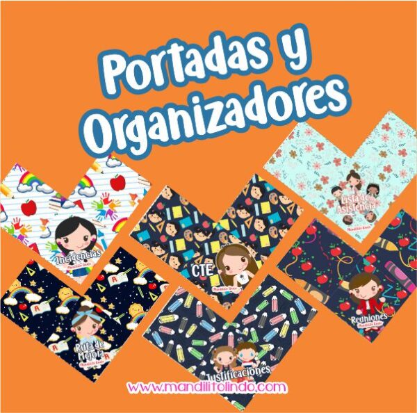 Material descargable - portadas y organizadores