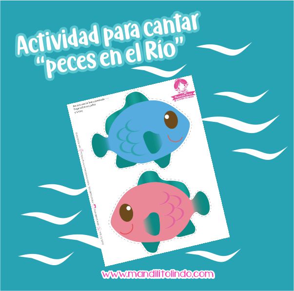 Material de descarga - actividad para cantar peces en el Río