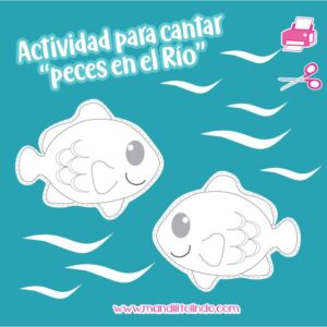 Material de descarga - actividad para cantar peces en el Río