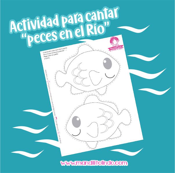 Material de descarga - actividad para cantar peces en el Río