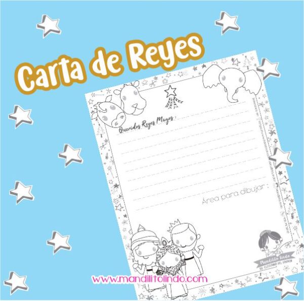 Material didáctico - Carta Reyes