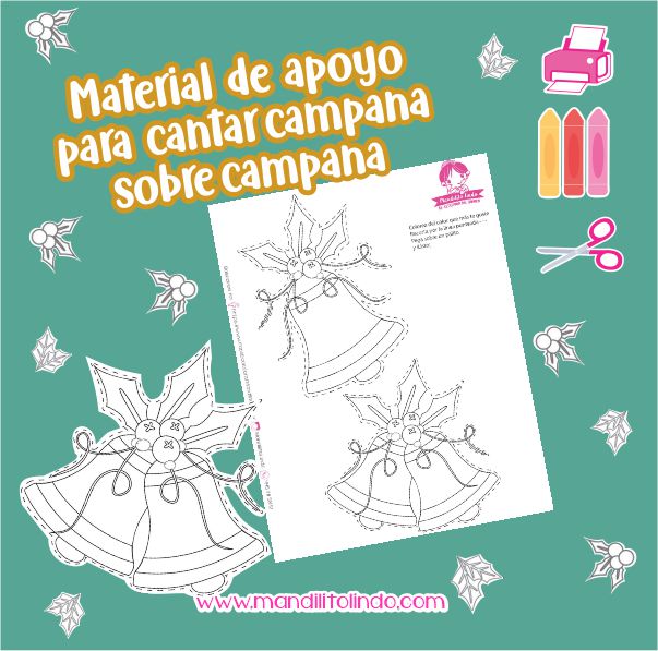 Descargas de actividades - material de apoyo para cantar campana sobre campana
