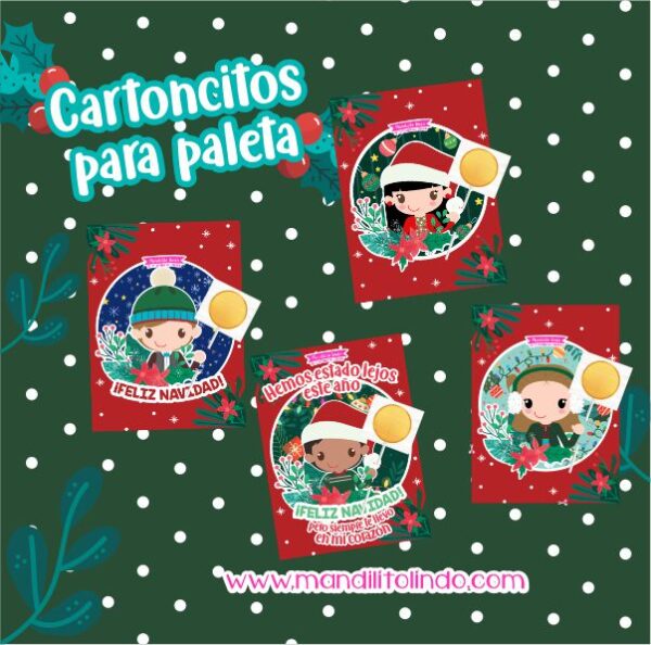 Cartoncitos para paleta navideña - Image 2