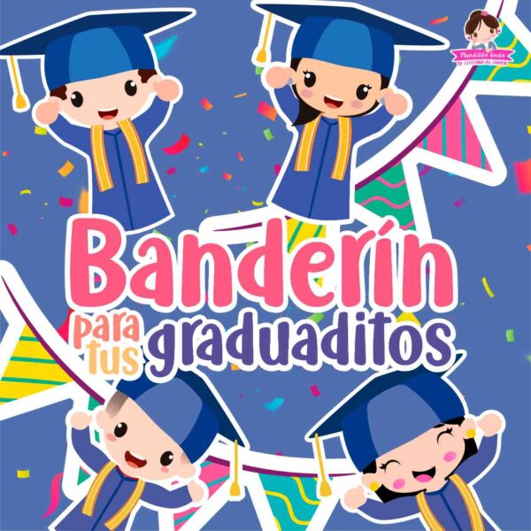 Banderín GRADUADITOS