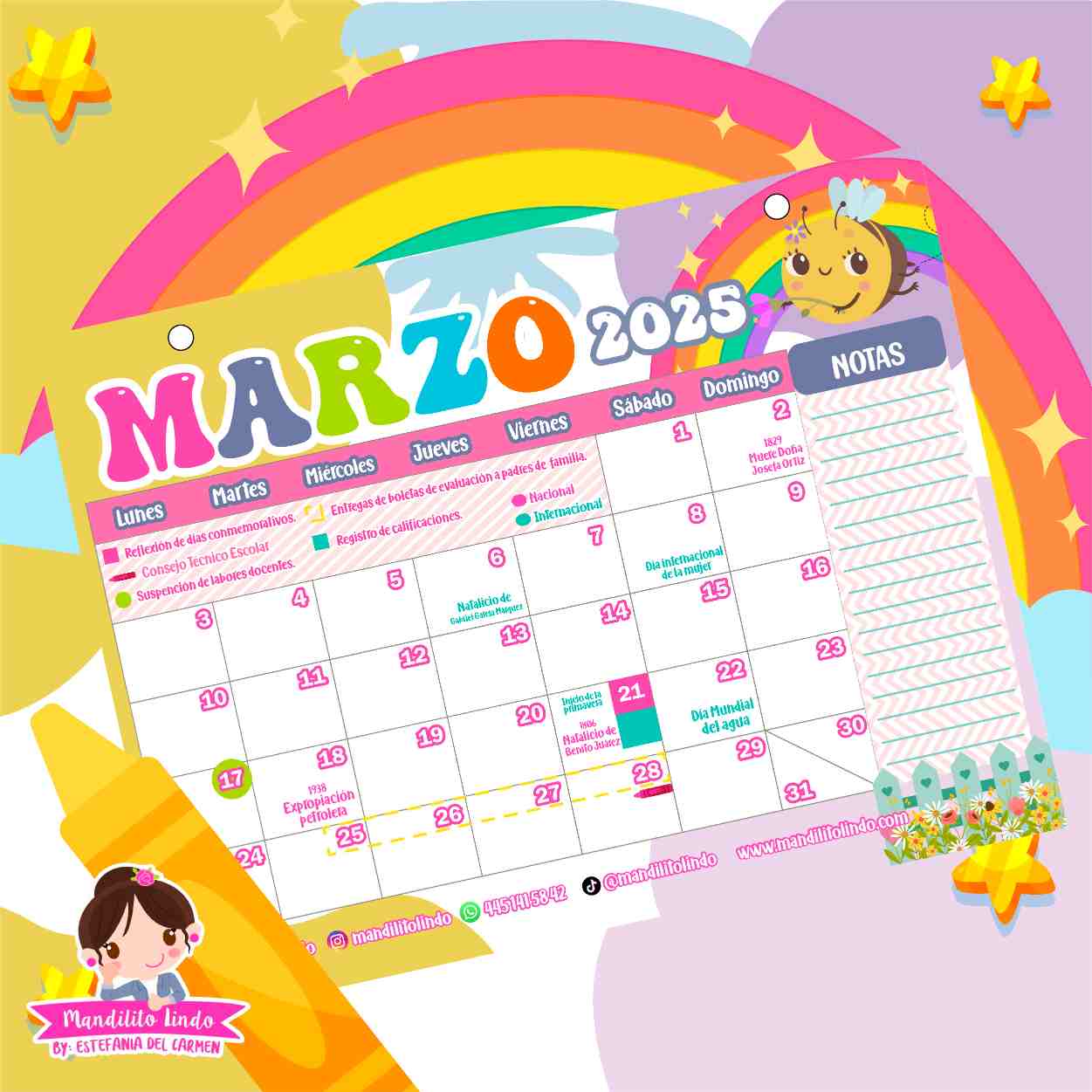 Calendario escolar 2024 a 2025 - Image 2
