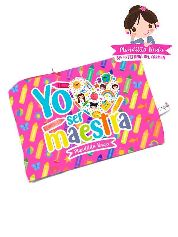 Monedero yo amo ser maestra