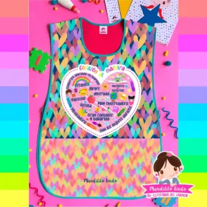 Bata Corazón de Maestra