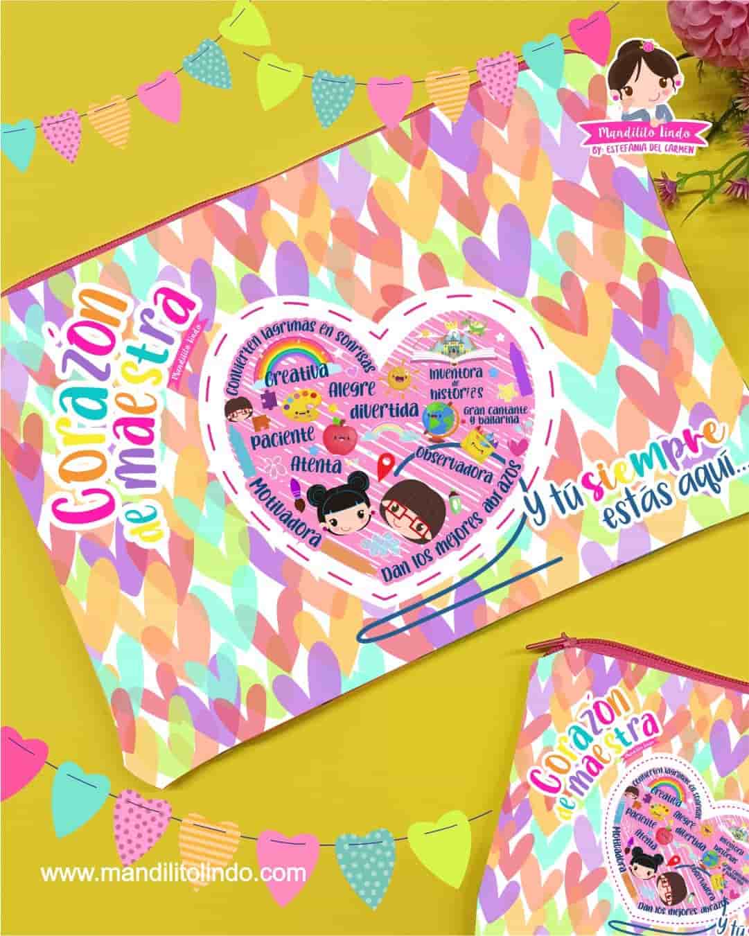 Lapicera - SV LOVE Corazón de maestra25