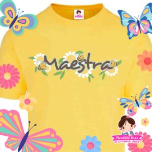 Playera Primavera- Mariposa Abejita