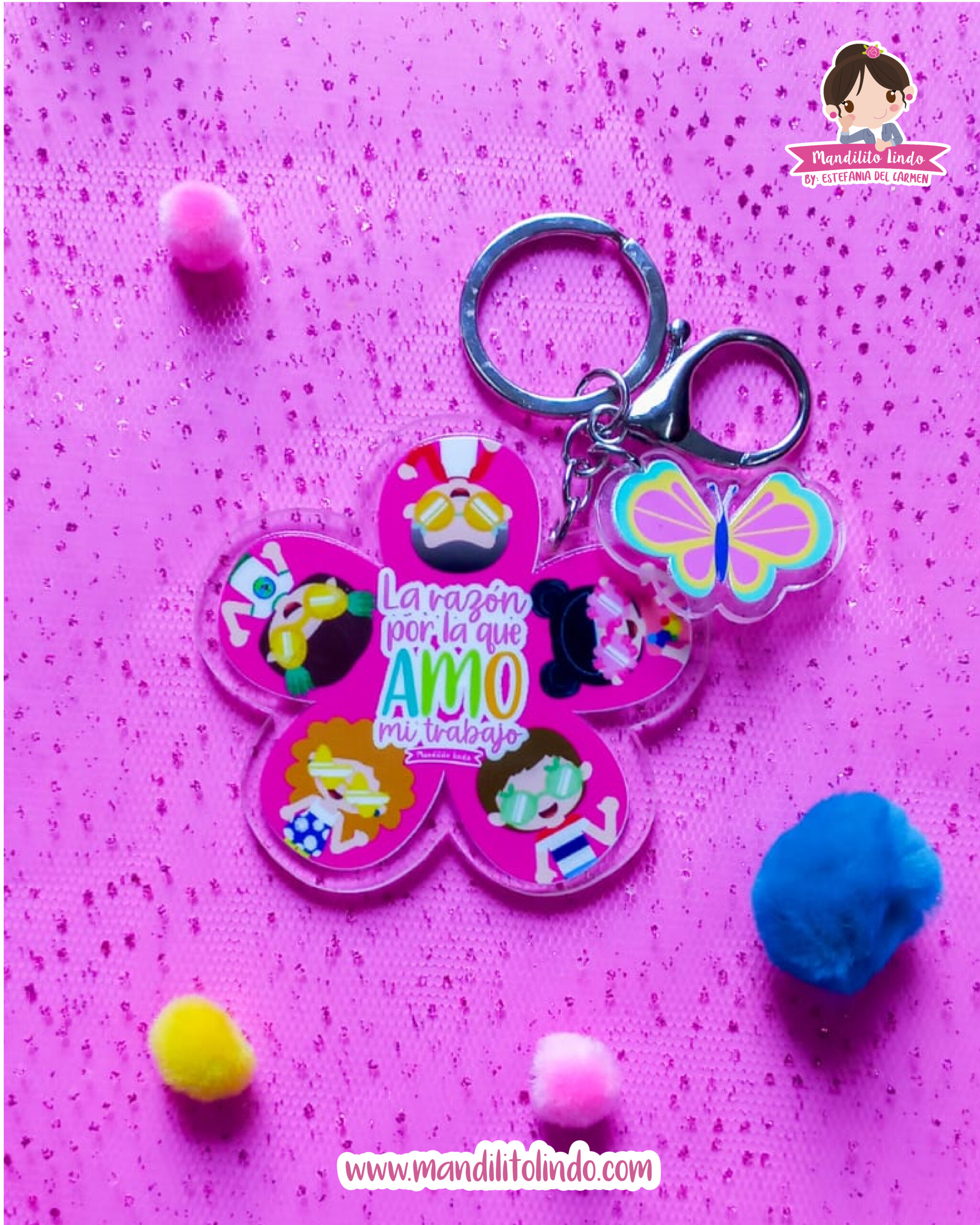 Llavero- Amo mi trabajo
