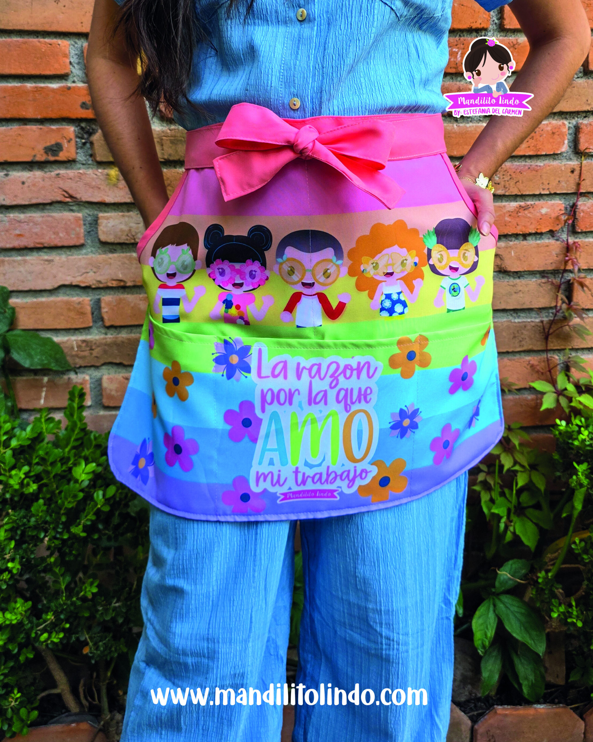 Medio Mandil- Amo mi trabajo